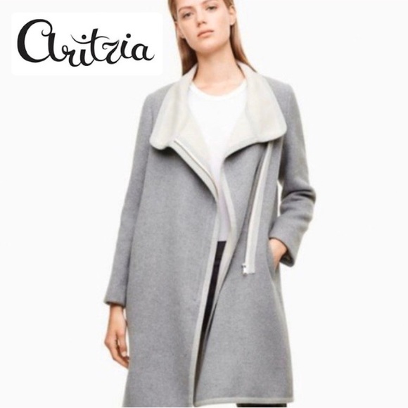 ๐งฅ BABATON โCORMACโ WOOL COAT - ARITZIA - Picture 1 of 7